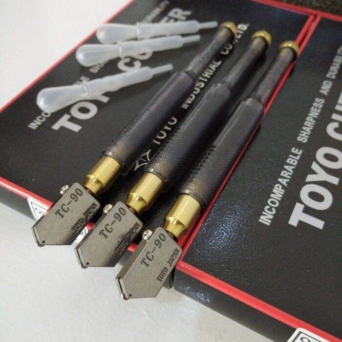 

COD PROMO CUCI GUDANG.! alat potong kaca YUKIDO tc 90 japan asli original Made in japan