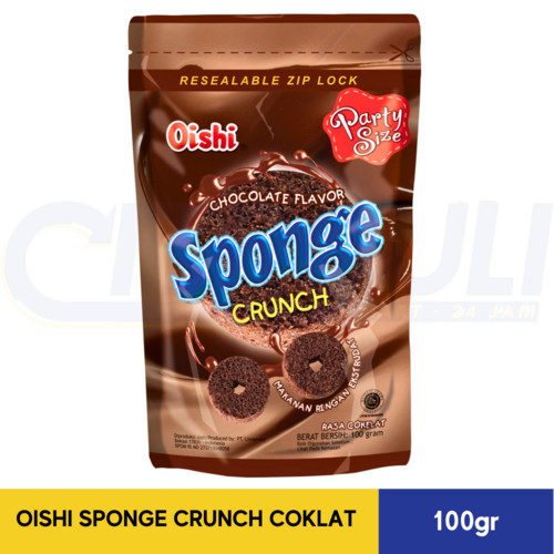 

OISHI SPONGE CRUNCH COKLAT 100gr