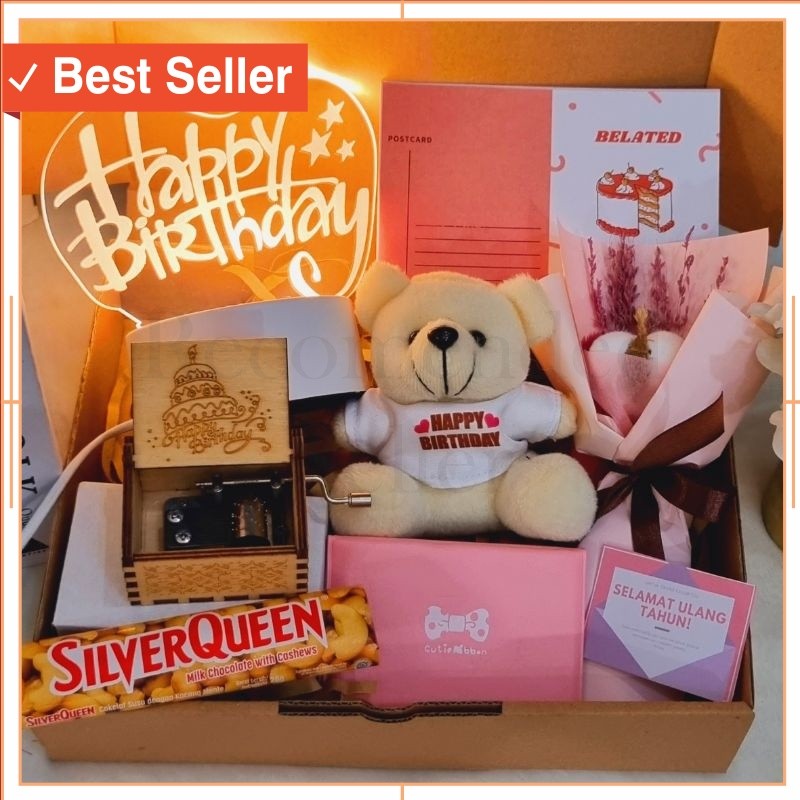 

Hadiah Lebaran Hampers Keren Unik Lucu Murah /hampers cewek kotak musik / kado cewek / hadiah ulang tahun cewek