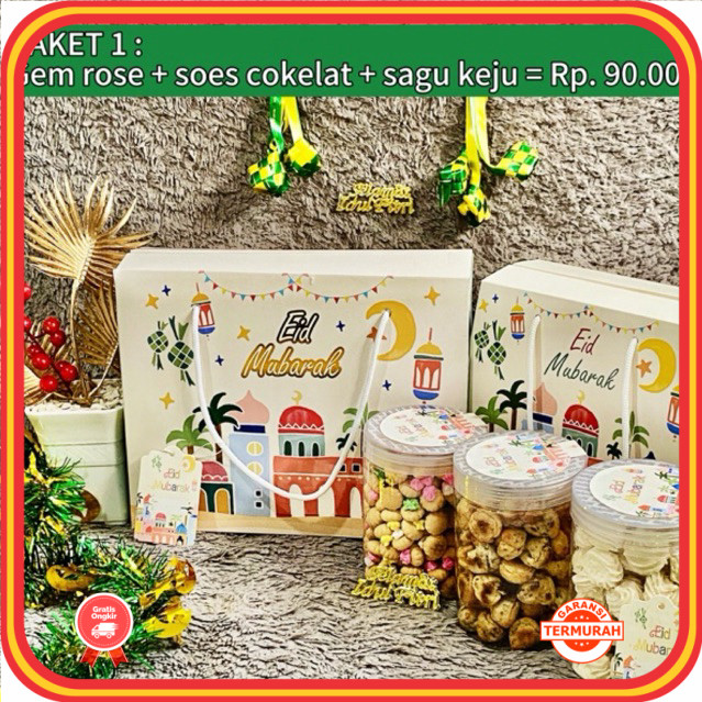 

Hampers Lebaran Idul Fitri Valentine Murah Unik Lucu Keren /HAMPERS LEBARAN PREMIUM ISI 3