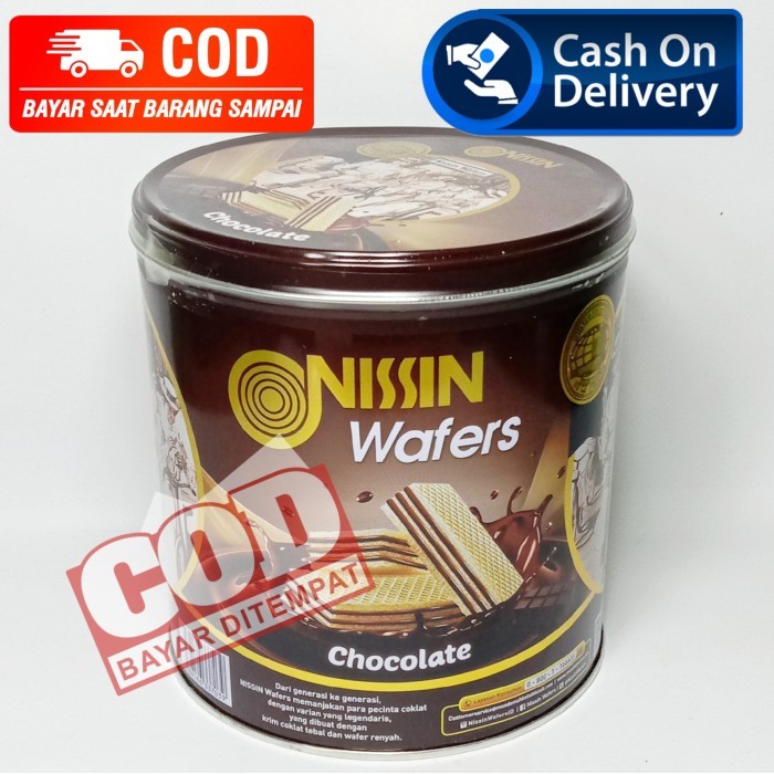 

Terjual wafer coklat nissin kaleng - NISSIN 570 GRTerlaris