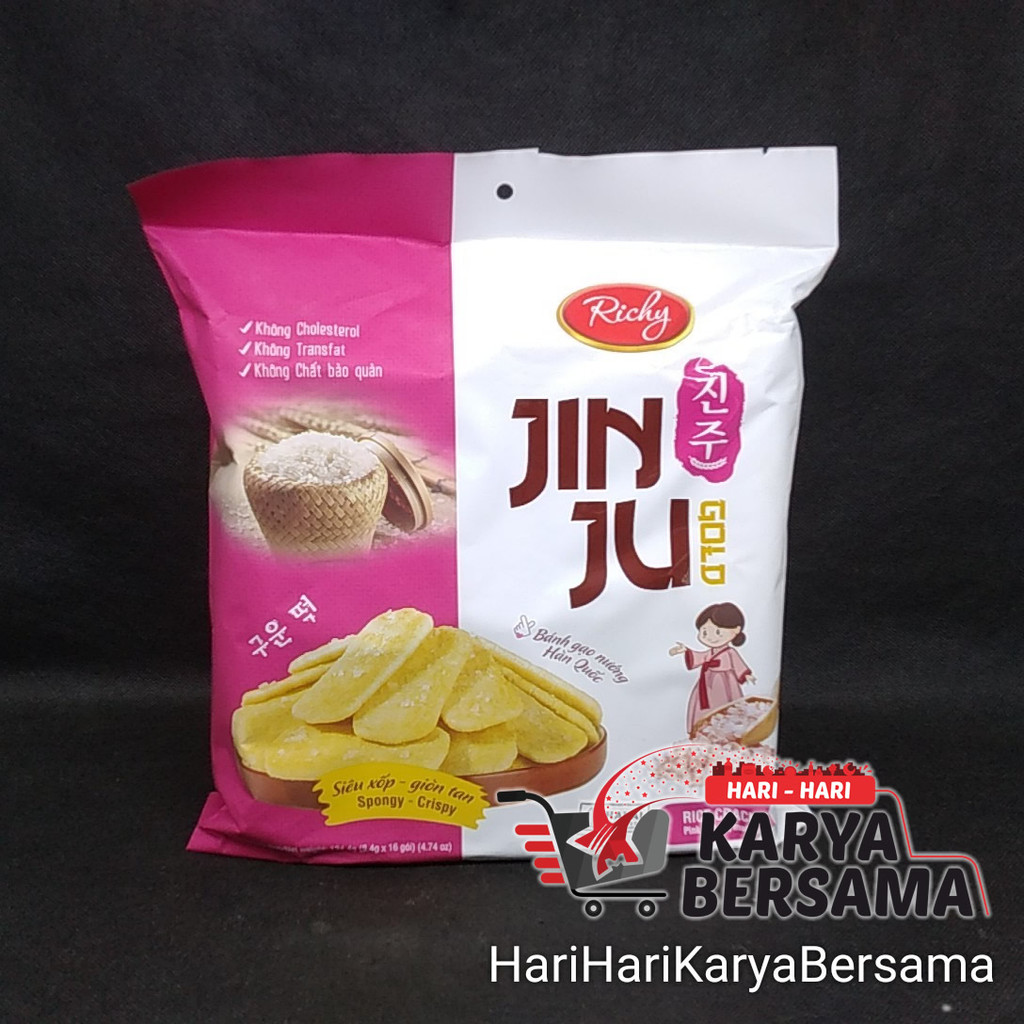 

MAKANAN RINGAN BISKUIT RICHY RICE CRACKER PINK SALT 134.4GR