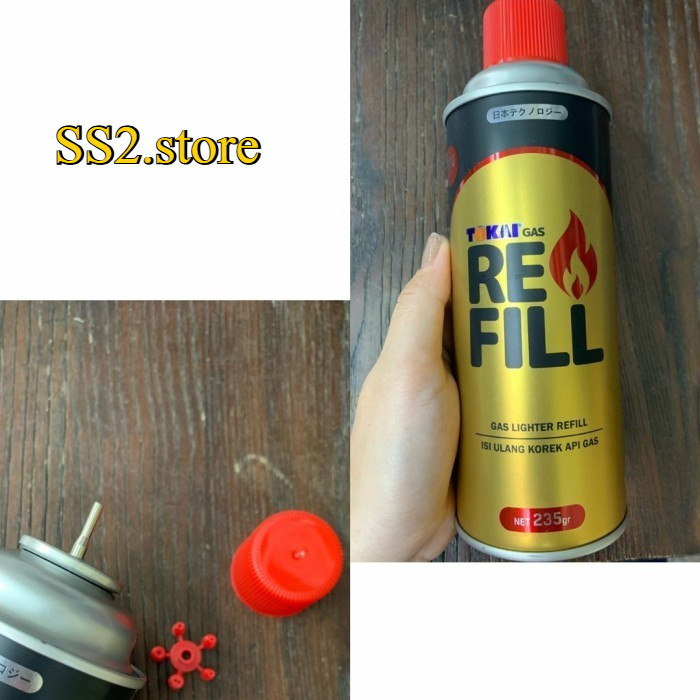 Korek api unik keren - Gas Isi Ulang Korek Api Merk Tokai Refil Gas Lighter