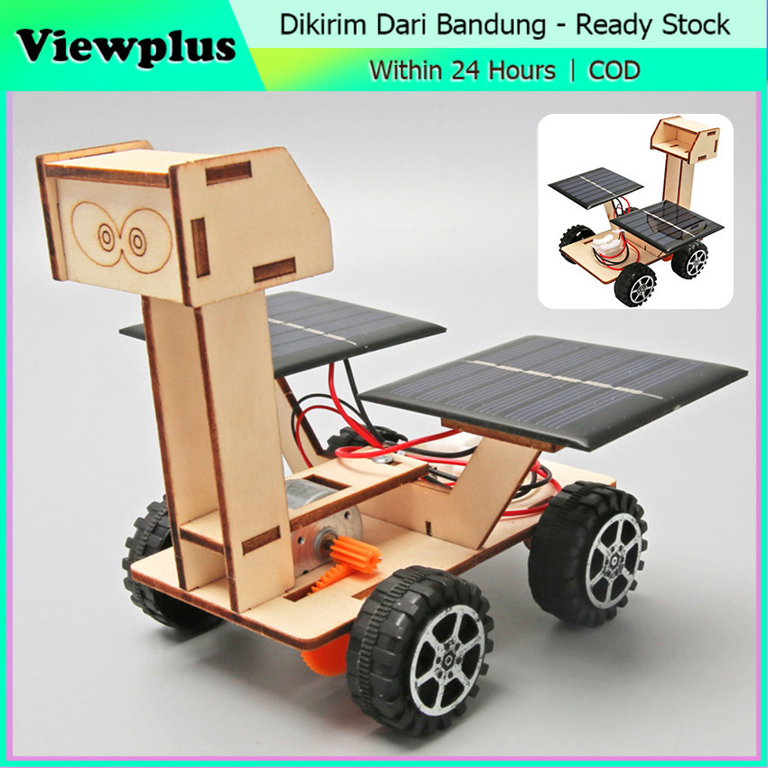 Mainan Rakitan Robot Tenaga Surya Solar Edukasi Diy Robot Car Solar