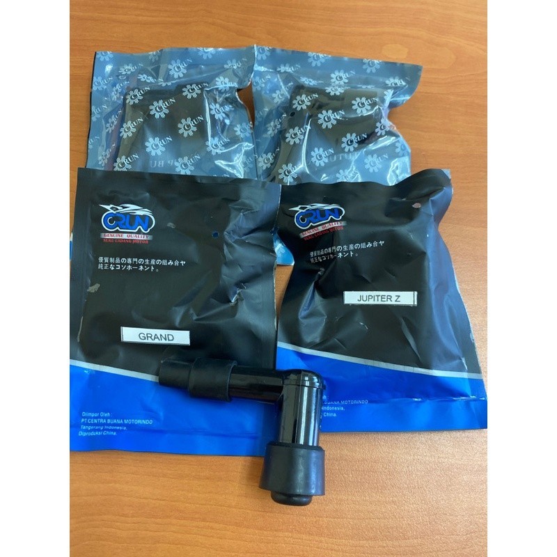 YSP92 SPAREPART -  Tutup Busi Grand Supra Kharisma Revo Blade Supra X 125 Helm In  Cangklong Busi Ju