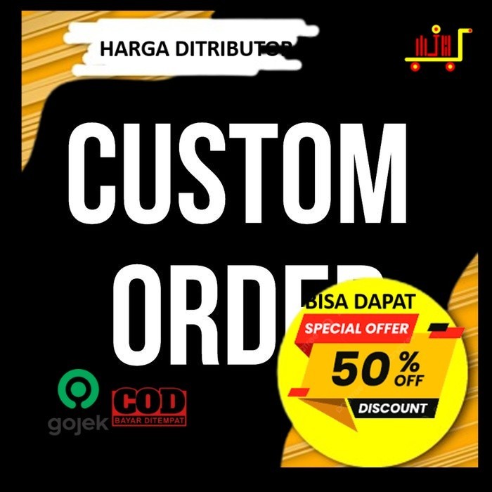 

Baru Custom 1 PO / Polymailer / Lakban / OPP / Plastik / Kardus / Packaging / Spunbond Murah