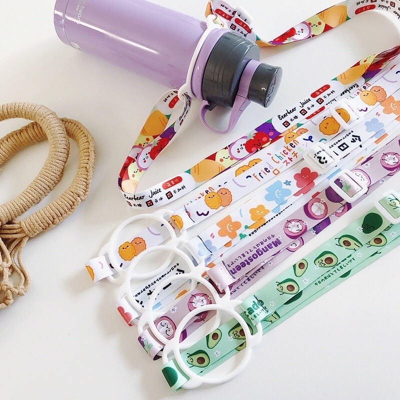 Tali Kalung Botol Minum Anak dan Dewasa Cewek Cowok Tali Tumblr / Kalung Tumbler / Thermos