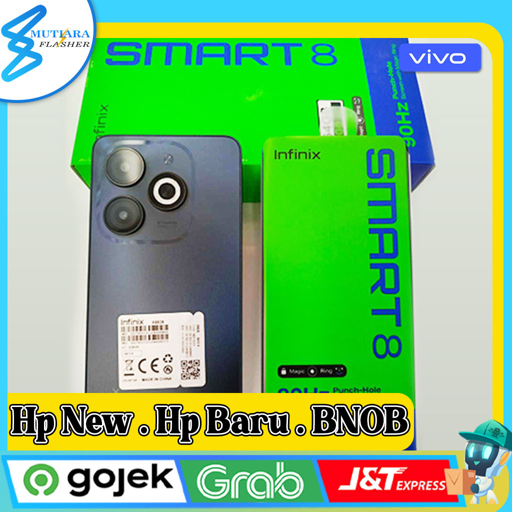 Infinix Smart 8 Ram 3/64GB | Ram 4/64GB | Ram 4/128GB Second Original
