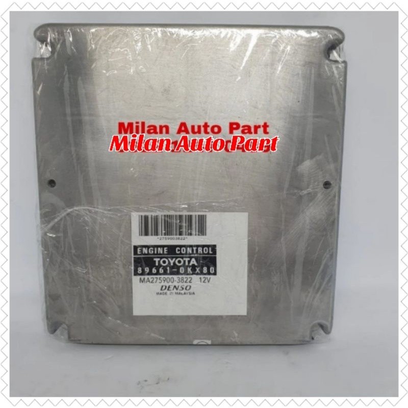 Ecu komputer control Hilux 89661 - 0kx80 okx80 ORIGINAL RESMI ASLI