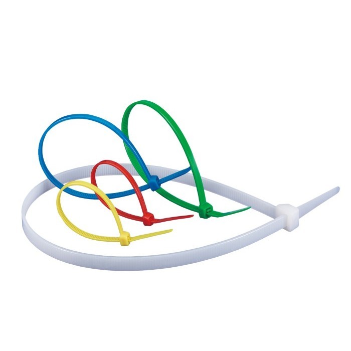 

PROMO!! -Kabel Ties KSS CV - 100 isi 1000pcs (putih/ hitam) - Putih