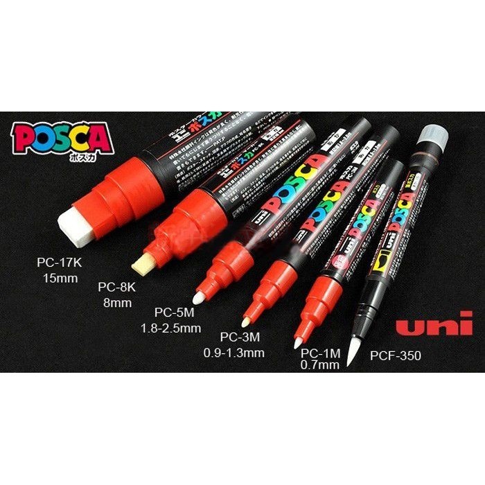 

PROMO!! -Uni POSCA PC-5M Marker Pen - Medium Tip Part 2 - Cacao Brown
