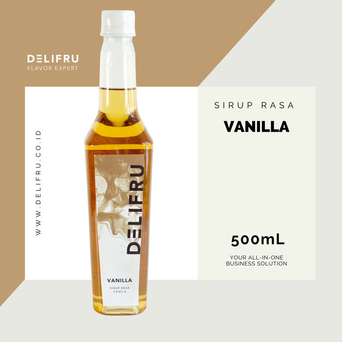 

Delifru Syrup Vanilla - Sirup Vanilla 500 ml