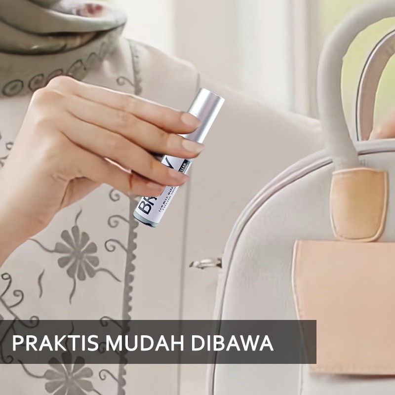 BRASOV Lem Perekat Bulu Mata Palsu 8 ML Clear - Putih