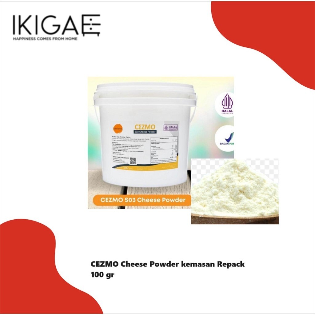 

CEZMO S03 CHEESE POWDER / KEJU BUBUK SIAP PAKAI REPACK