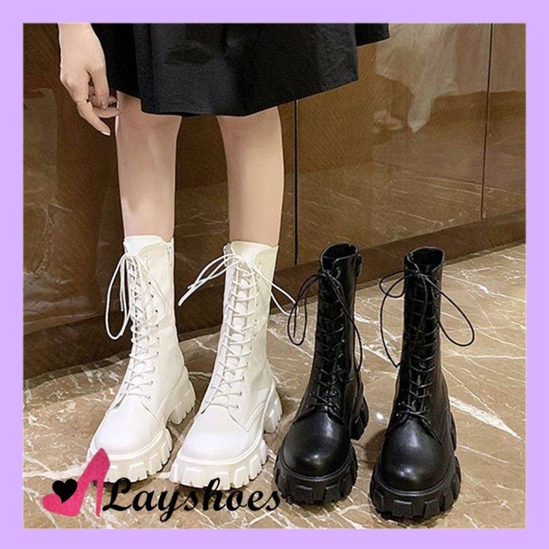 LAYSHOES SEPATU PREMIUM WANITA 693 Sepatu Wanita Sneakers Boots Import Premium Quality