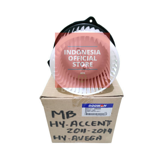 Motor Blower Hyundai accent 2011-2014 Avega 2011 asli