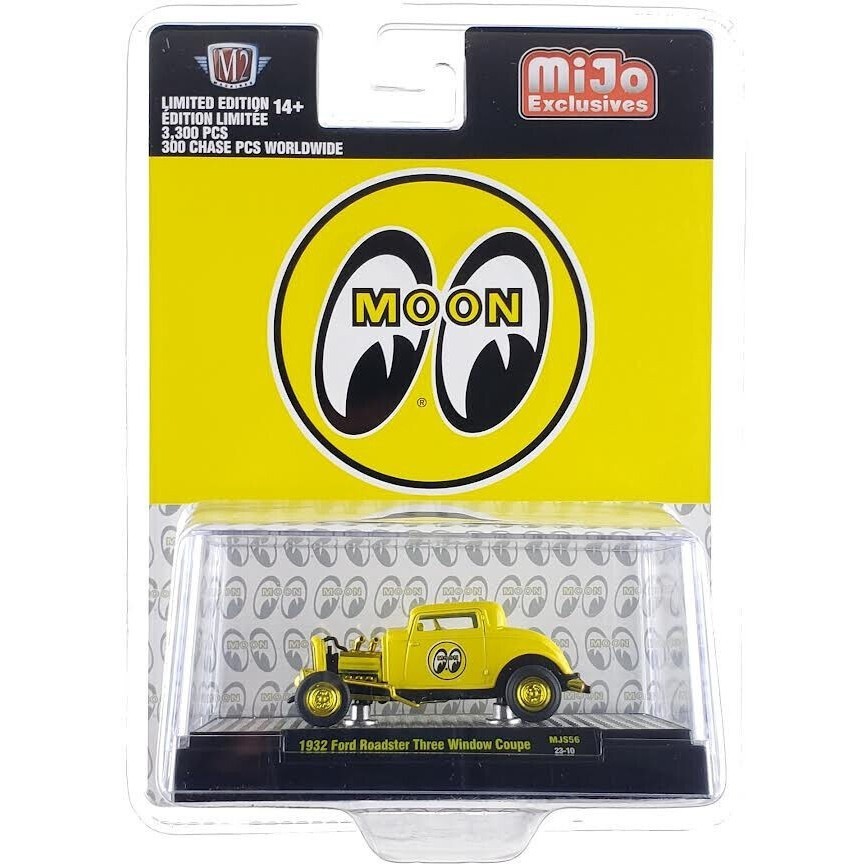 M2 MACHINES 1932 Ford Three Window Coupe Mooneye’s 31500-MJS56/CHASE CH27