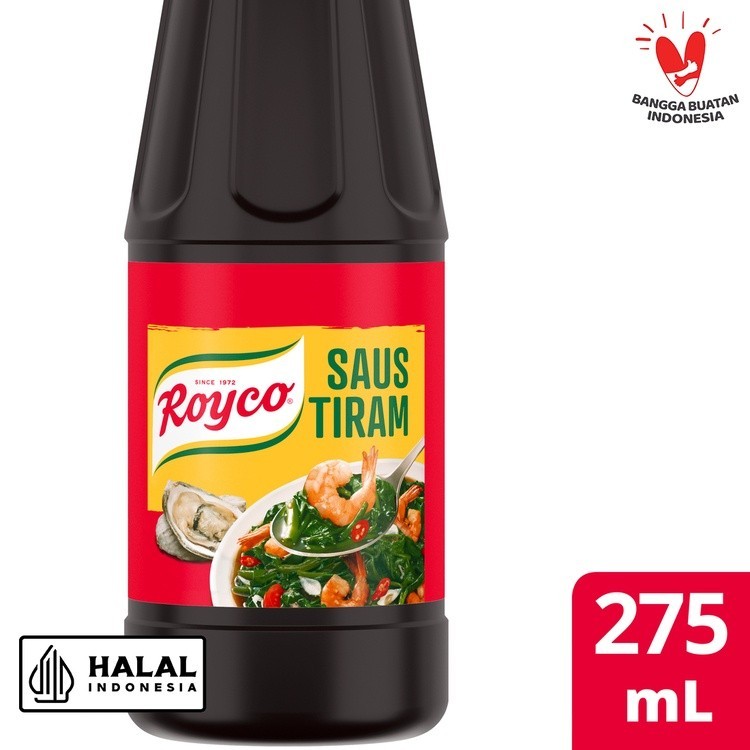 

ROYCO SAUS TIRAM BUMBU PENYEDAP MAKANAN KAYA RASA TANPA AMIS 275ML