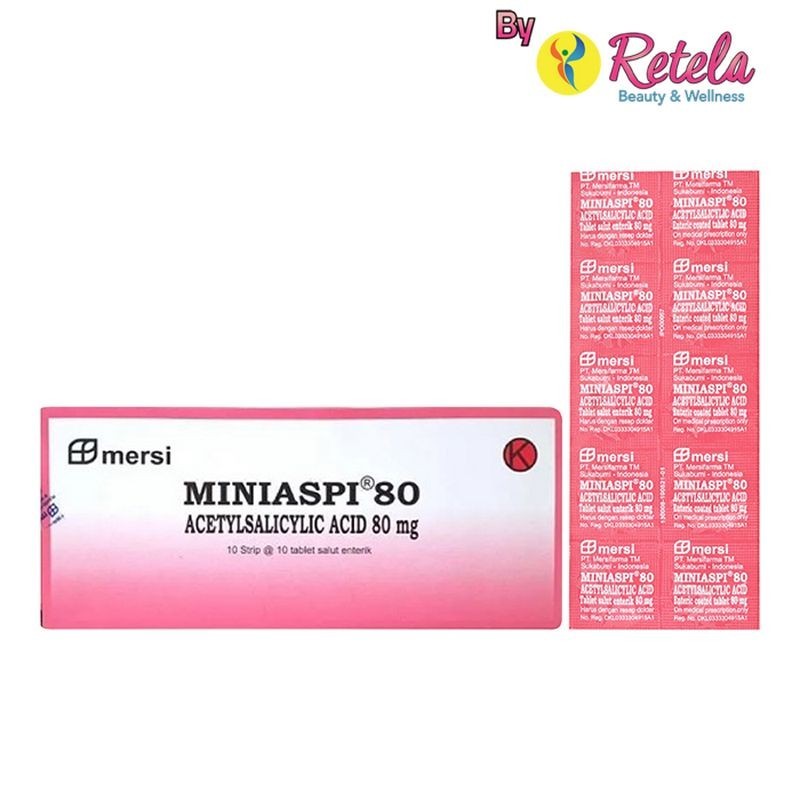 Miniaspi 80 mg 1 Box 100 Tablet