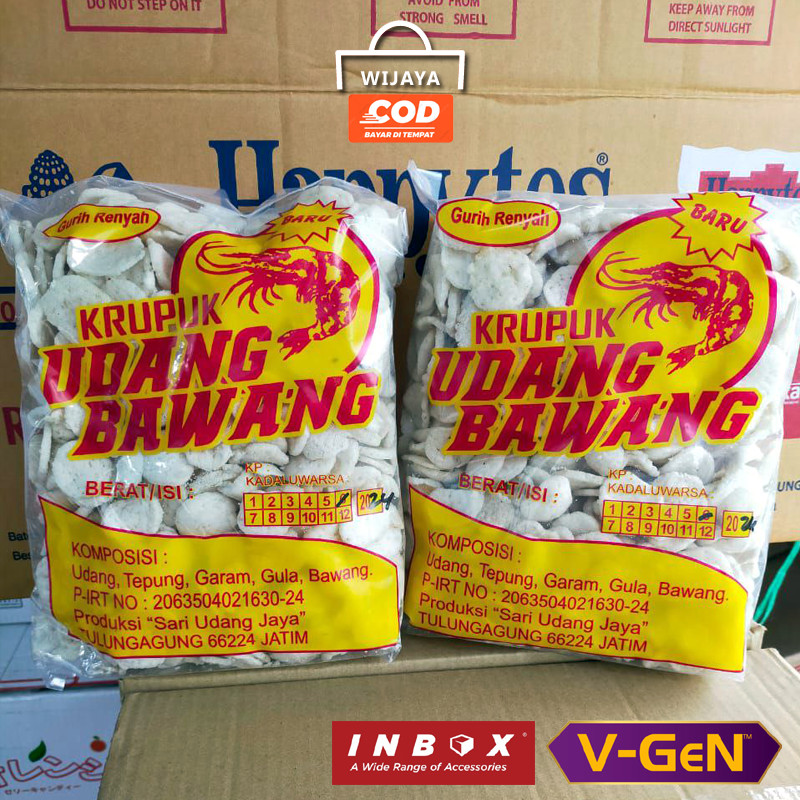 

KERUPUK UDANG BAWANG KRUPUK UDANG
