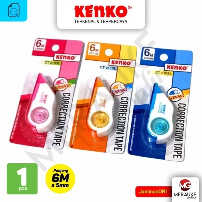 

Correction Tape KENKO CT-210SL (6m x 5mm)