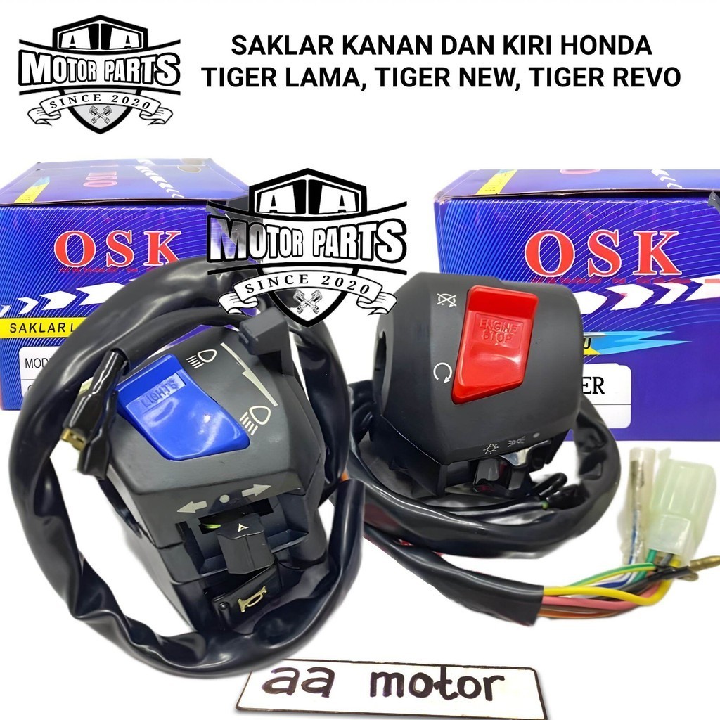 HOLDER SWITCH SAKLAR KANAN KIRI TIGER LAMA TIGER NEW TIGER REVO