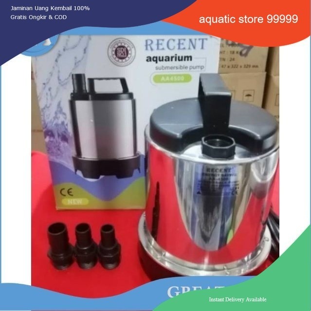 recent aa 4500 stainless pompa kolam ikan air terjun mesin kolam ikan