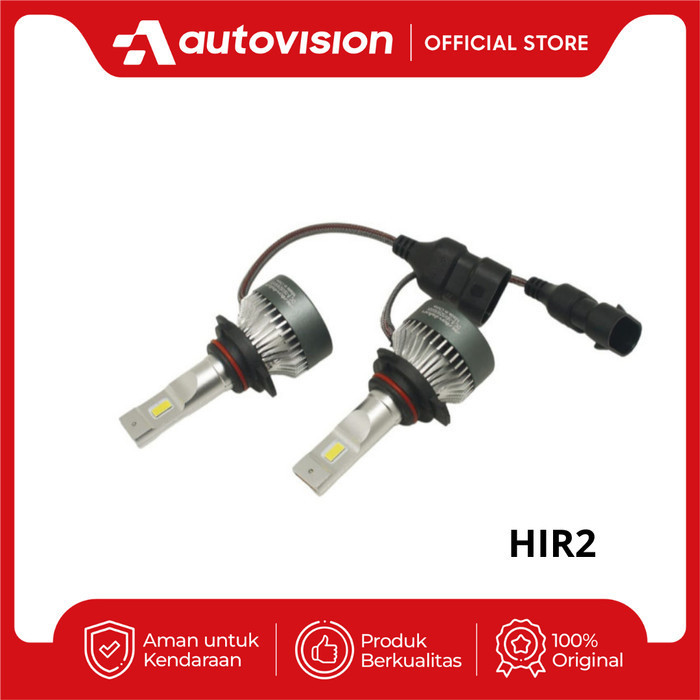 Headlamp/Foglamp Autovision LED Highway 12V 52 Watt 6000K - HIR2 (9012)