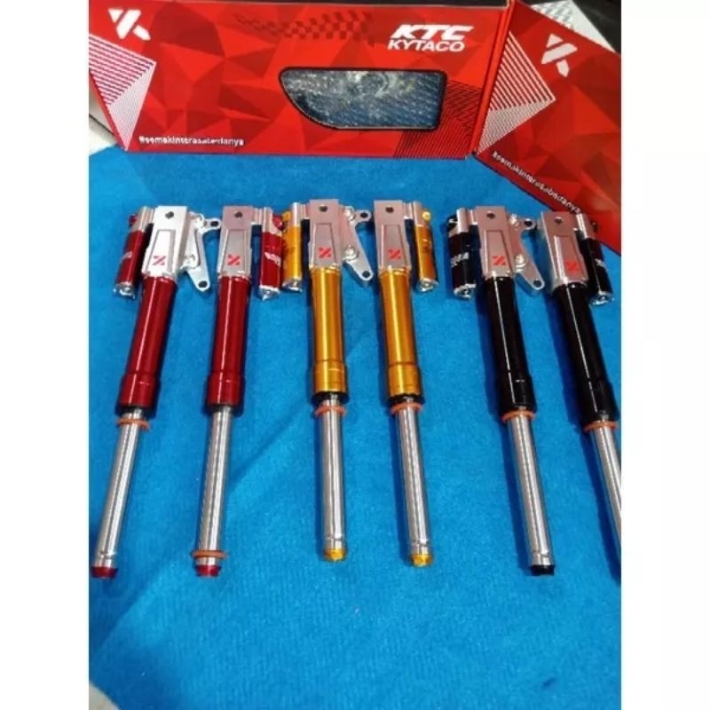 UP SIDE DOWN KTC KYTACO Shockbreaker Depan  fazzio /Mio/ Mio J/ Mio M3/ Fazzio