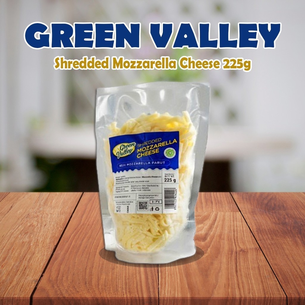 

Green Valley Shred Mozzarela Cheese 225 Gr