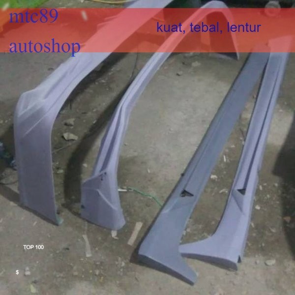 PART MOBIL AKSESORIS MOBIL BODYKIT TOYOTA VIOS gen3 DRIVE 68 LUAT TEBAL LENTUR