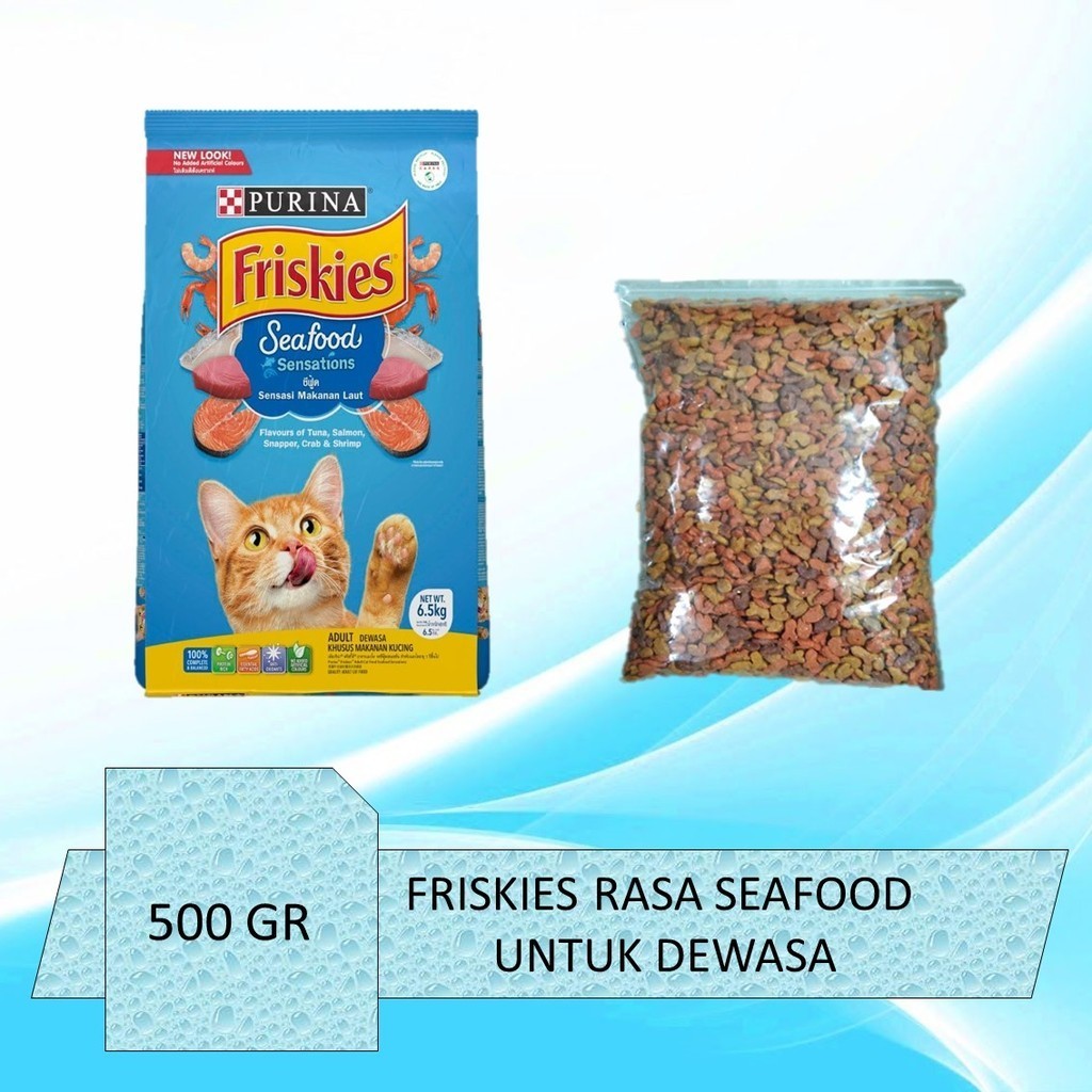 Friskies Seafood Sensations 500gr Makanan Kucing Friskies