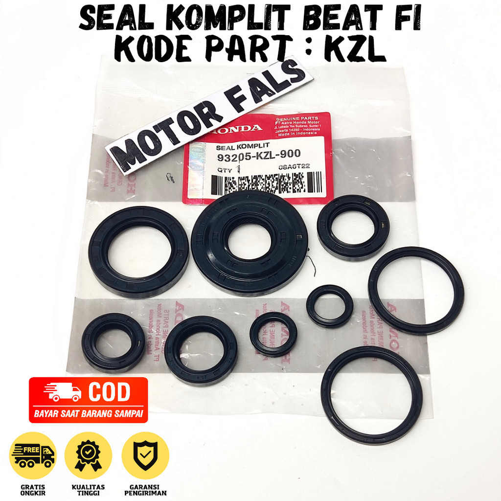 Seal Komplit Honda Beat FI / Oli Seal CVT Kit Komplit Honda Beat FI / Sil Komplit Beat Fi / Seal Kom