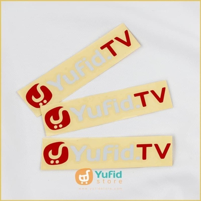 

Sticker Yufid.TV Merah Putih