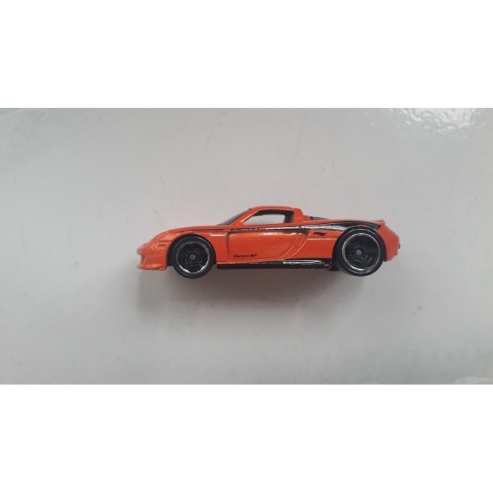 ASSORTED DIECAST LOOSE : HOTWHEELS - PORSCHE CARRERA GT ORANGE CGB71 -KA67