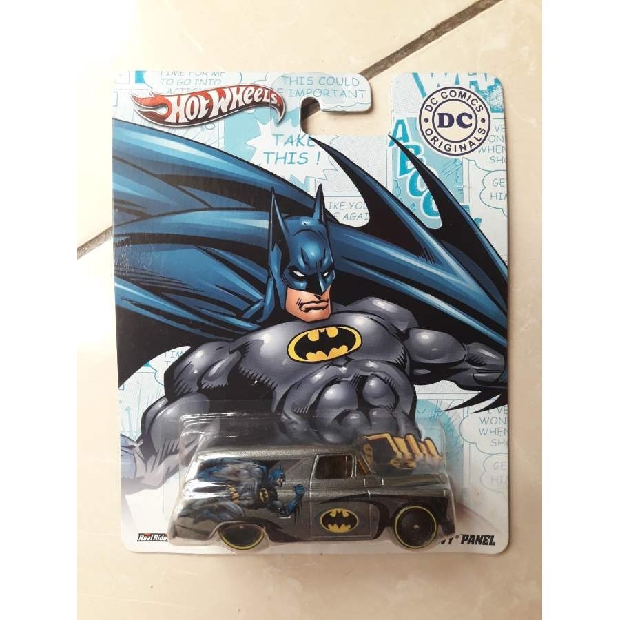 HOTWHEELS - '55 CHEVY PANEL / BATMAN BATMOBILE -KA67