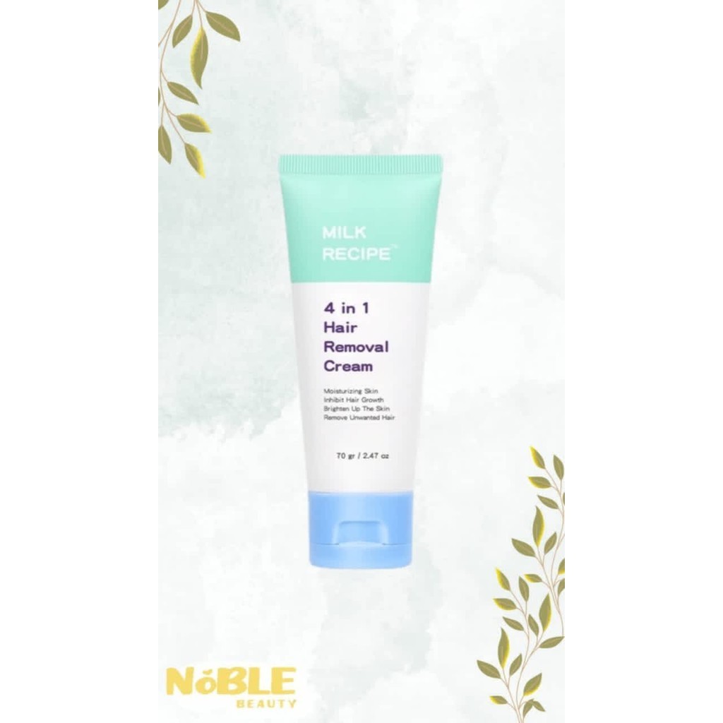 Milk recipe hair removal cream