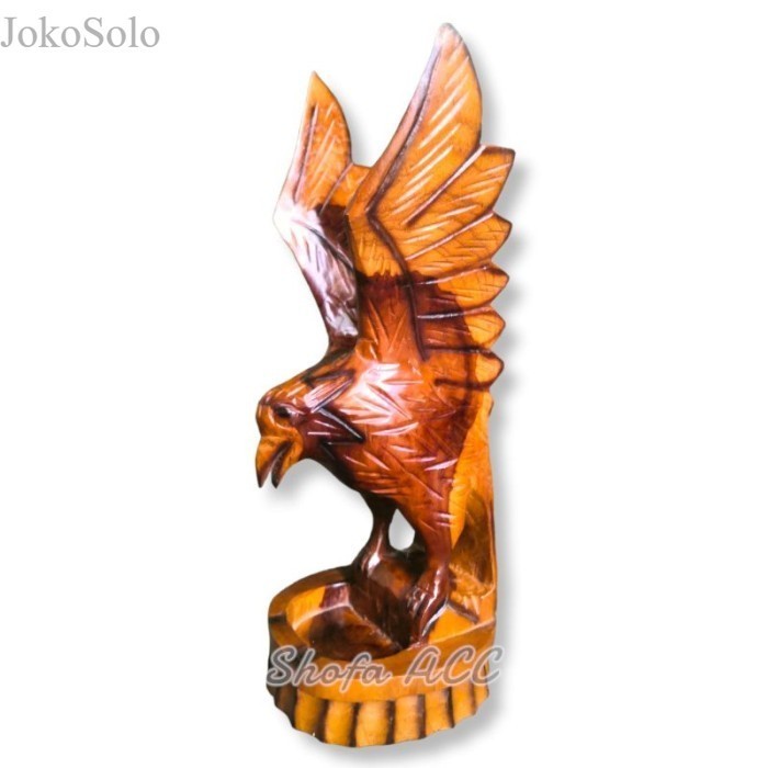 

@qw23 Asbak Rokok Kayu Jati Unik Ukir Motif Garuda murah