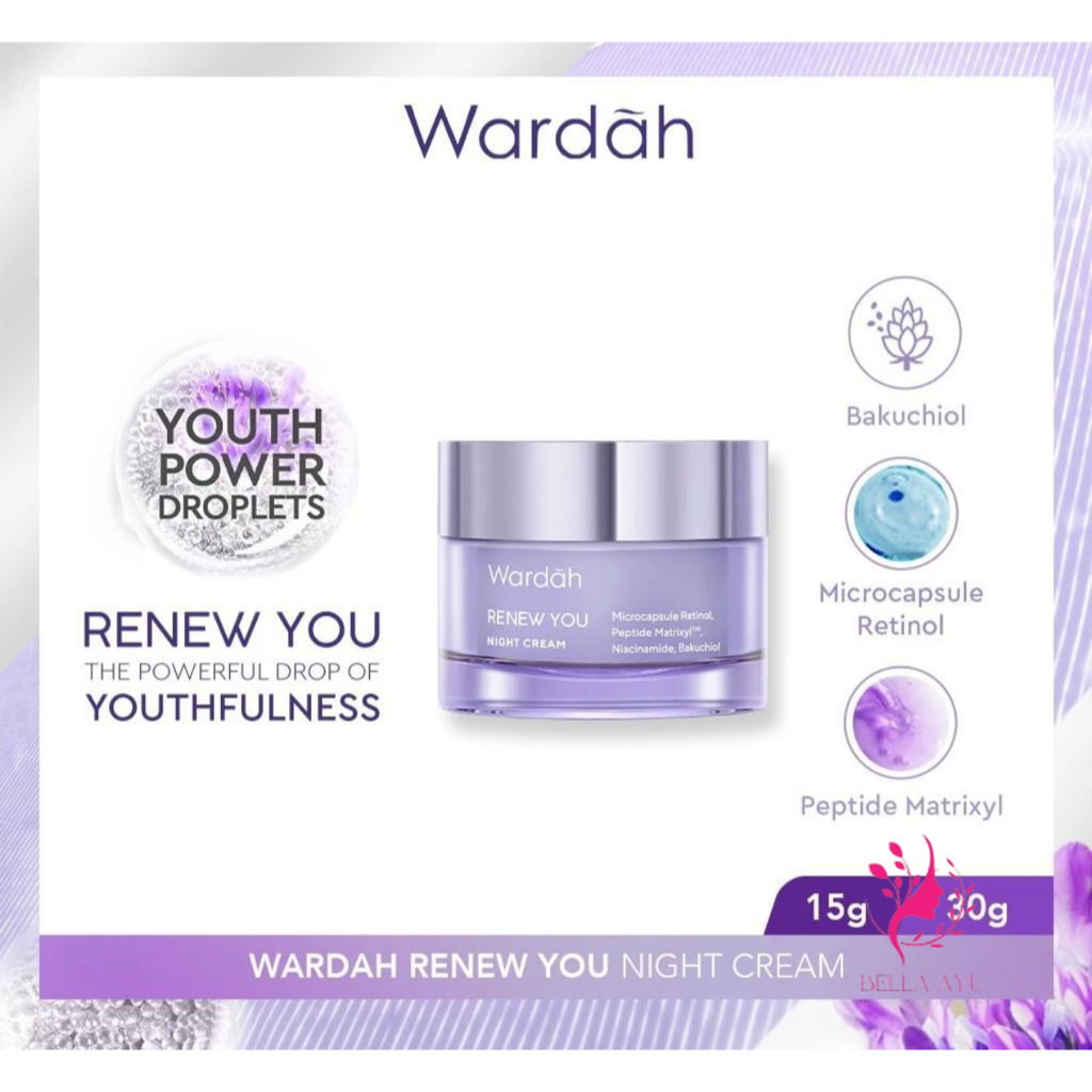 WARDAH RENEW YOU ANTI AGING NIGHT CREAM