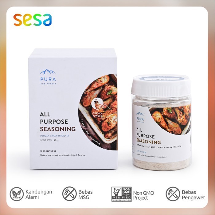 

Pura All Purpose Seasoning Chicken 100 g Kaldu Ayam