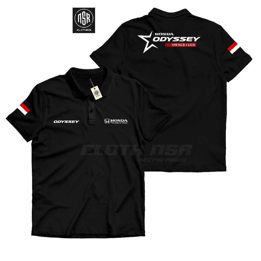 NSR kaos kerah shirt odyssey baju odesy atasan odyse PLAYMORE