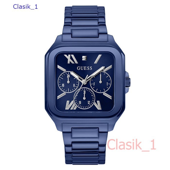 Original 100% GUESS Gents Watch INTERGRITY Blue - GW0631G3