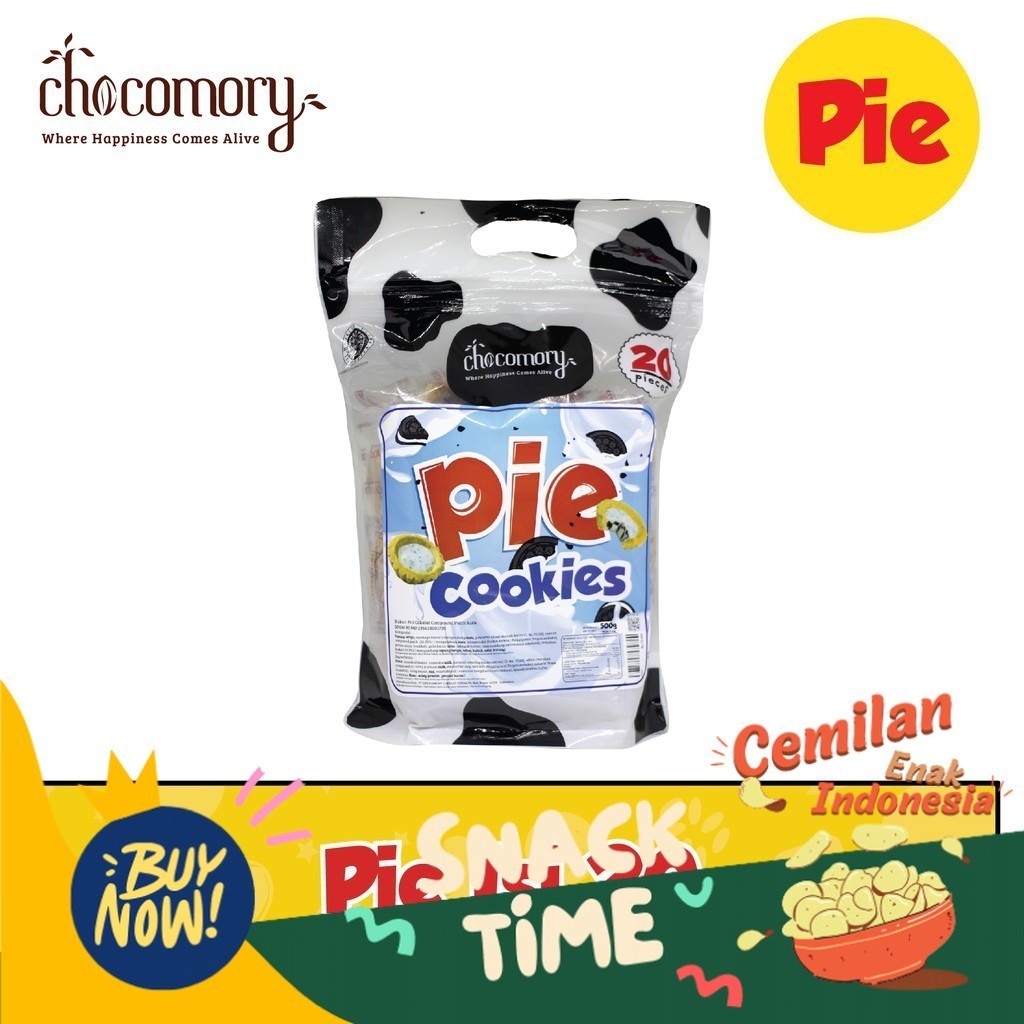 

Special Diskon Chocomory Cookies n Cream Pie isi 20 500g