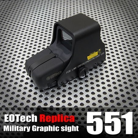 Scope 551 Grapich Sight - Red Dot Sight Open - Scope 551 Graphic Sight Red Green Dot Sight