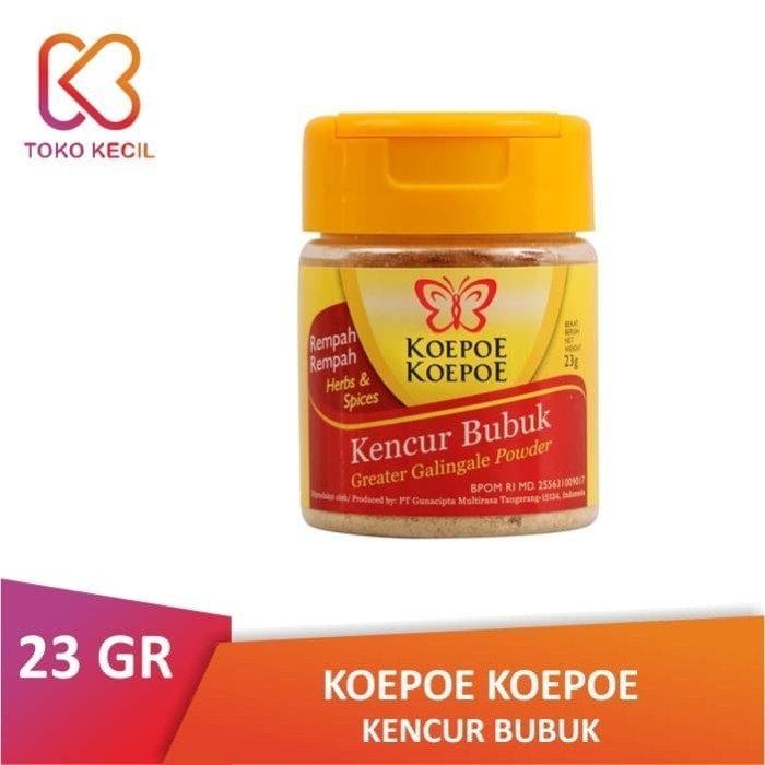 

Koepoe Koepoe Kencur Bubuk 23gr