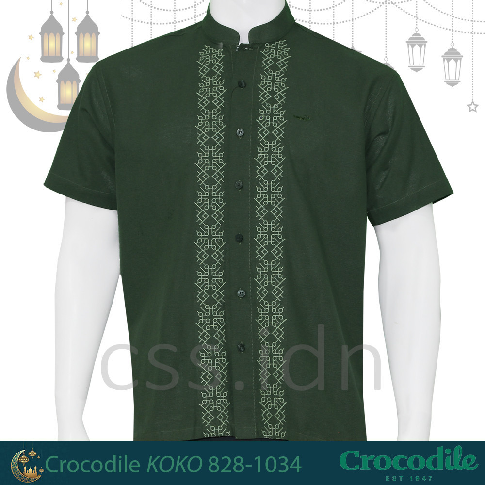 Kemeja KOKO Pria Lengan Pendek Crocodile 828-1034