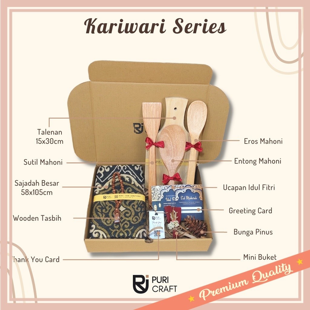 

Hampers Murah edisi lebaran idul fitri / KARIWARI Series / Hampers Lebaran / Hampers Idul Fitri / Hampers Idul Adha / Hampers Murah / Hampers Kayu / Kado Unik / Kado Sajadah / Hampers Sajadah / Hampers Aesthetic / Hampers Kekinian / Hampers Lebaran