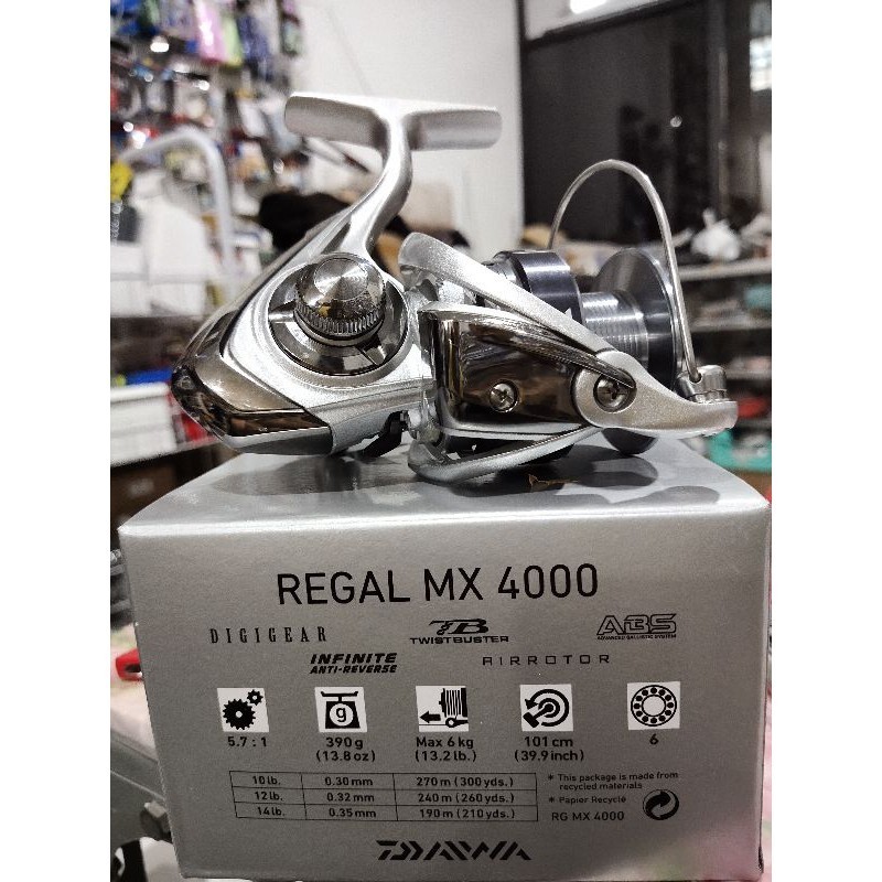 Reel daiwa regal mx pilihan 4000