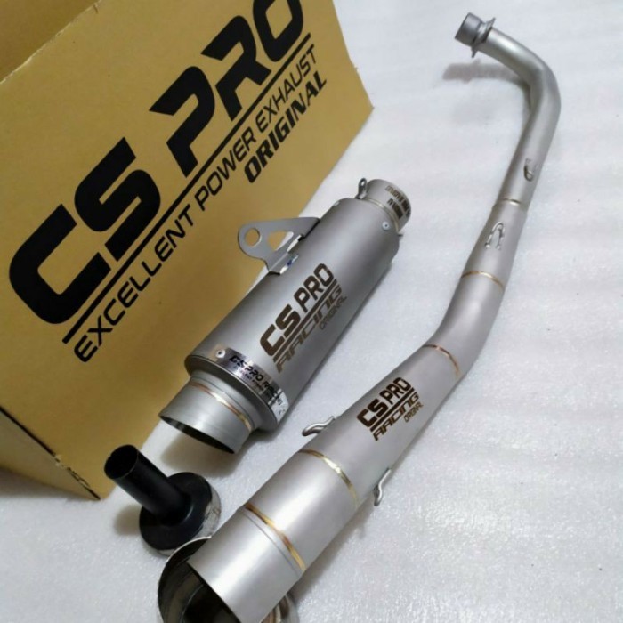 knalpot racing cs pro original supra 125 - jupiter CS PRO