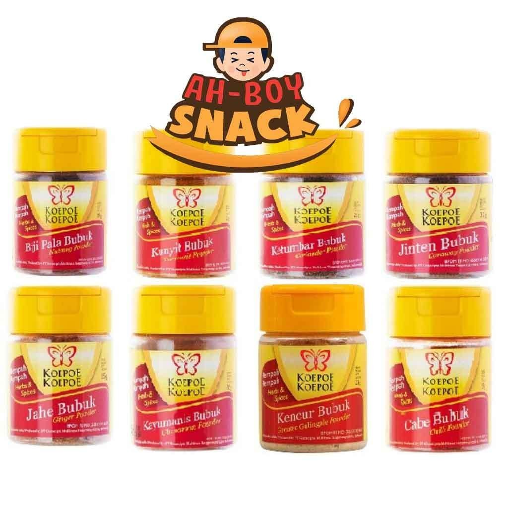

KOEPOE KOEPOE BUMBU BUBUK 23/38 GRAM - BUMBU REMPAH LADA PUTIH BUMBU REMPAH NGO HIANG - KUPU-KUPU - KOEPOE KOEPOE